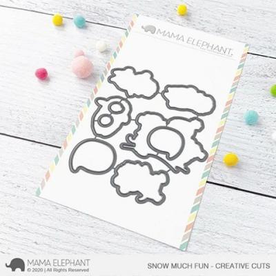 Mama Elephant Creative Cuts - Snow Much Fun